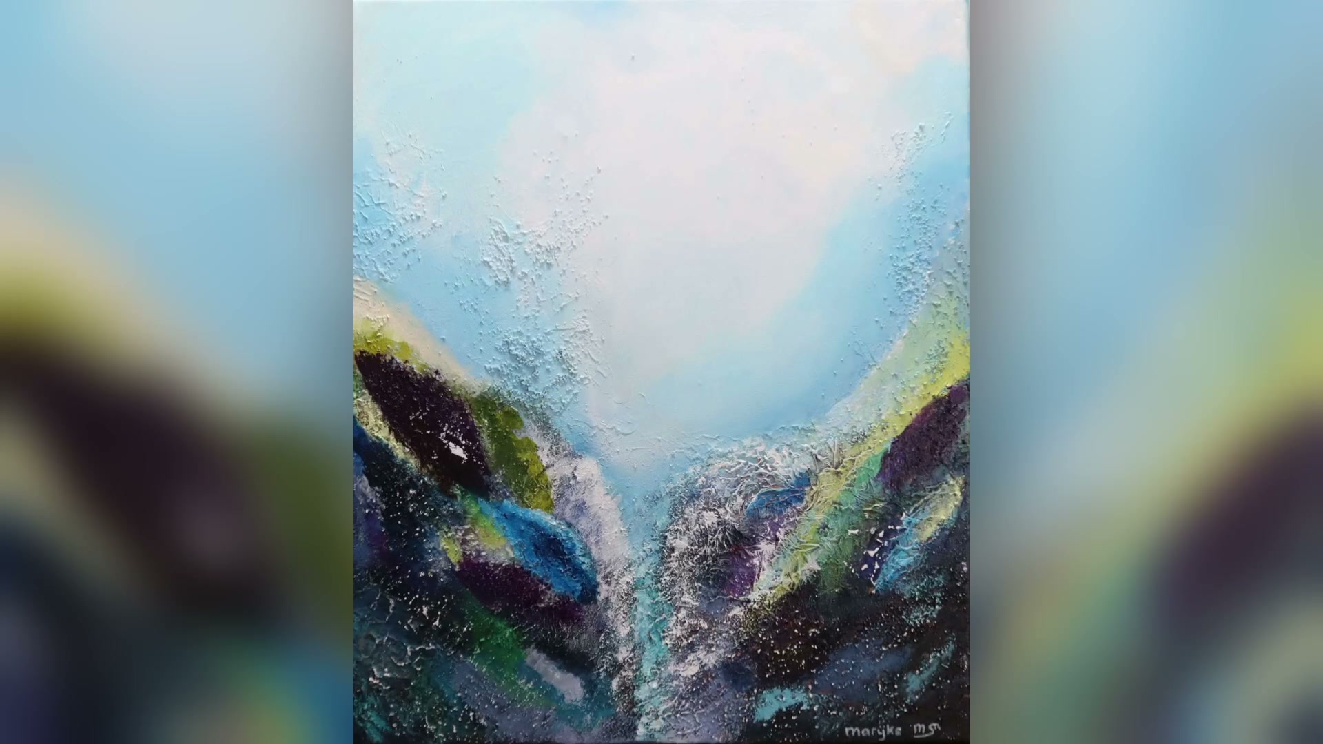 Compilatie van de kunstwerken Flow, Pain en Emotionele Diepte